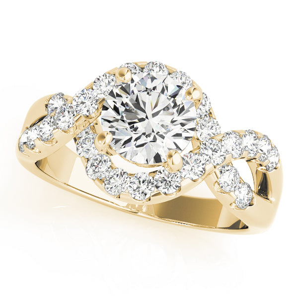 Twist Diamond Engagement Ring (1 ct. tw.)