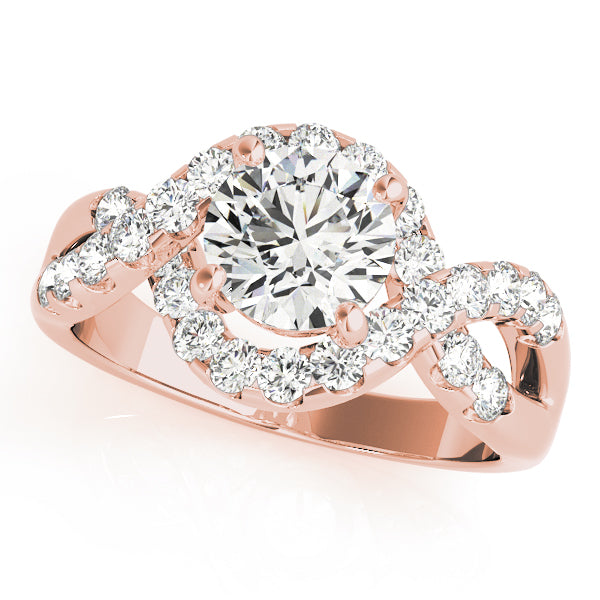 Twist Diamond Engagement Ring (1 ct. tw.)