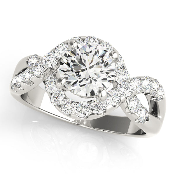 Twist Diamond Engagement Ring (1 ct. tw.)