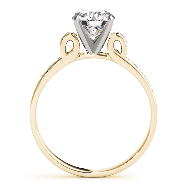 Channel-Set Diamond Engagement Ring (1/10 ct. tw.)