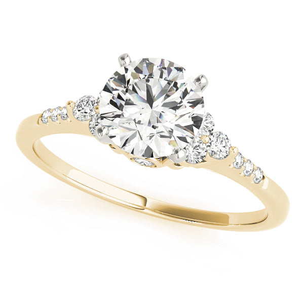 Graduated Diamond Engagement Ring (1/5 ct. tw.)