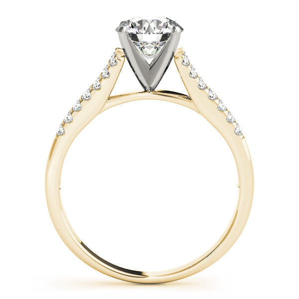 Split Shank Pavé Diamond Engagement Ring (1/5 ct. tw.)