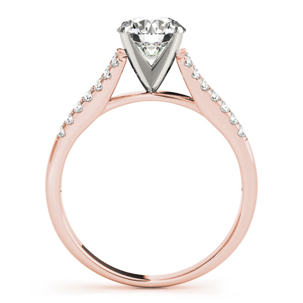 Split Shank Pavé Diamond Engagement Ring (1/5 ct. tw.)