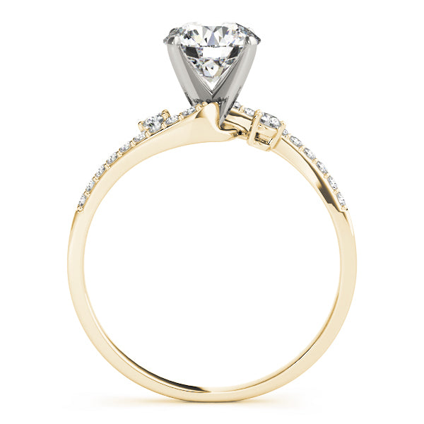Petite Pavé Diamond Engagement Ring (1/8 ct. tw.)