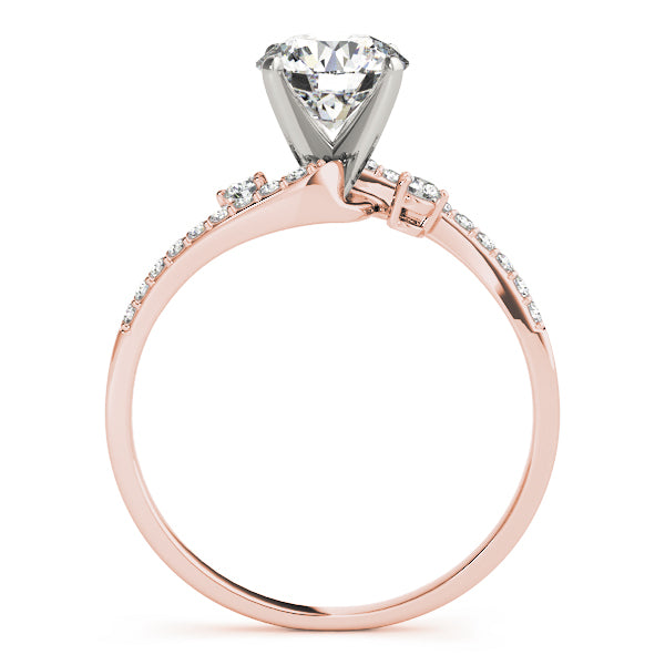 Petite Pavé Diamond Engagement Ring (1/8 ct. tw.)