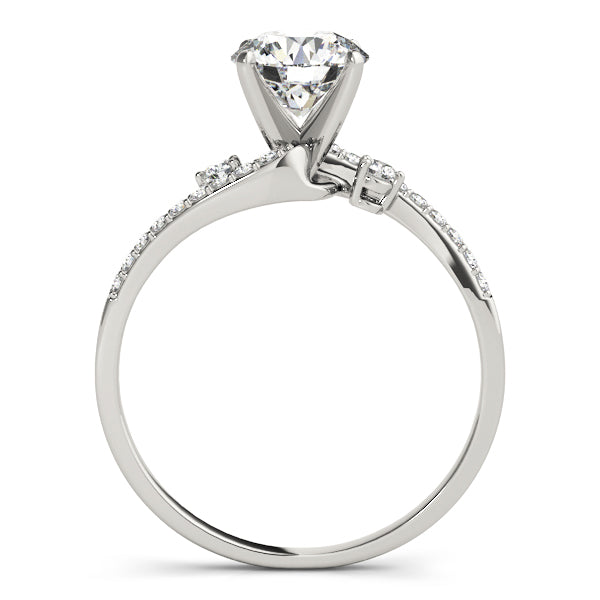 Petite Pavé Diamond Engagement Ring (1/8 ct. tw.)