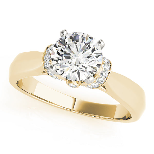 Pavé Diamond Engagement Ring (1/8 ct. tw.)