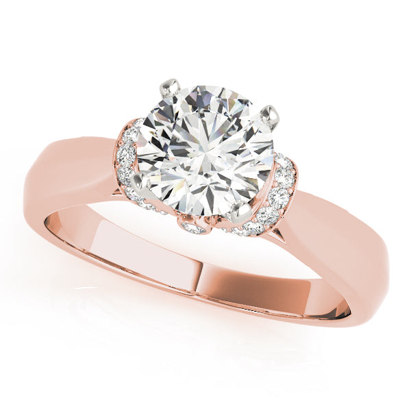 Pavé Diamond Engagement Ring (1/8 ct. tw.)