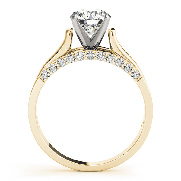 Channel-Set Diamond Engagement Ring (1/5 ct. tw.)