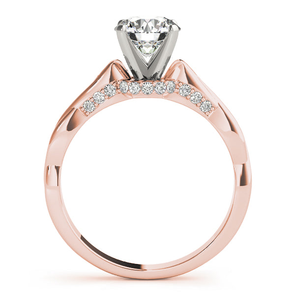 Petite Twist Diamond Engagement Ring (1/10 ct. tw.)