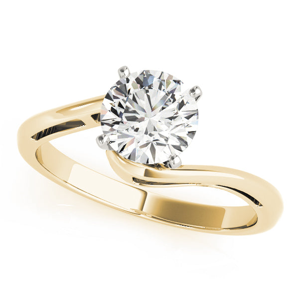 Classic Twist Solitaire Engagement Ring