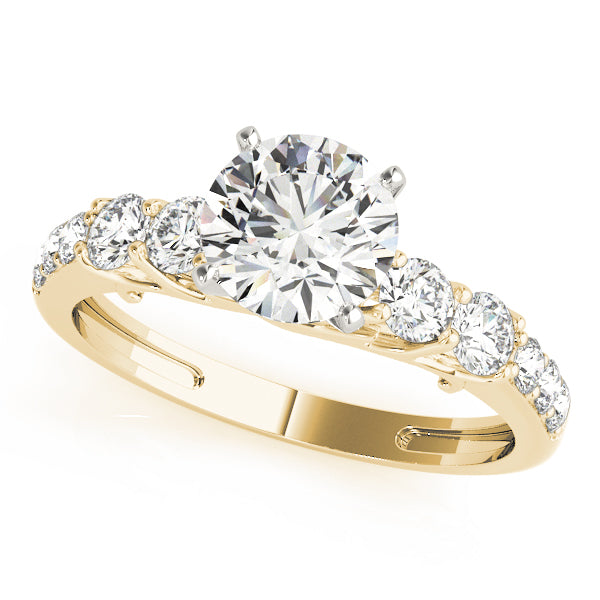 Graduated Diamond Engagement Ring (5/8 ct. tw.)