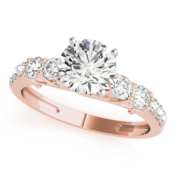 Graduated Diamond Engagement Ring (5/8 ct. tw.)