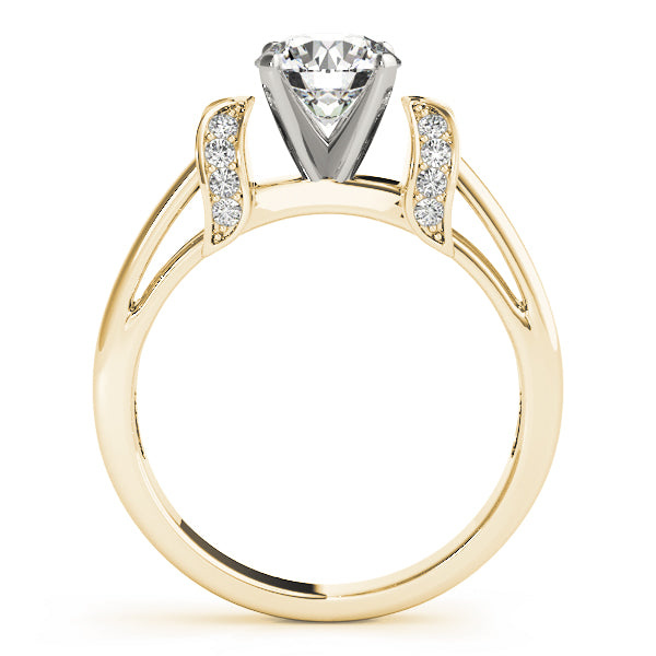 Twist Diamond Engagement Ring (1/15 ct. tw.)