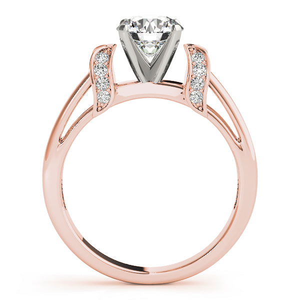 Twist Diamond Engagement Ring (1/15 ct. tw.)