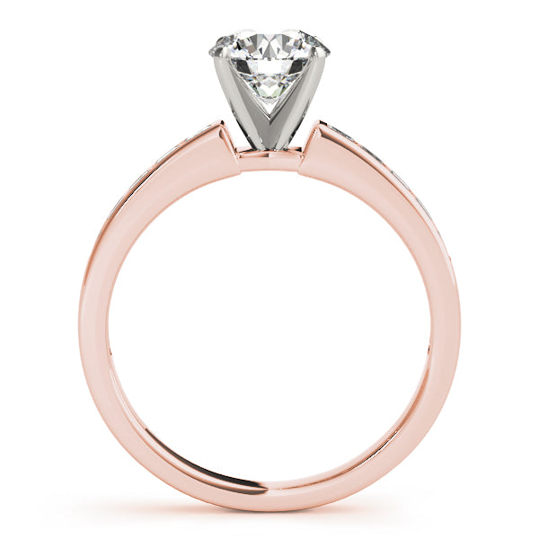 Channel-Set Princess Diamond Engagement Ring (3/8 ct. tw.)