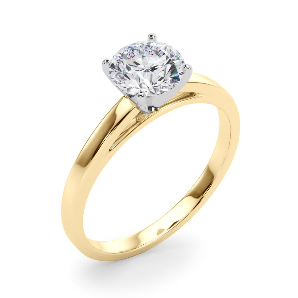 Classic Four-Prong Solitaire Engagement Ring