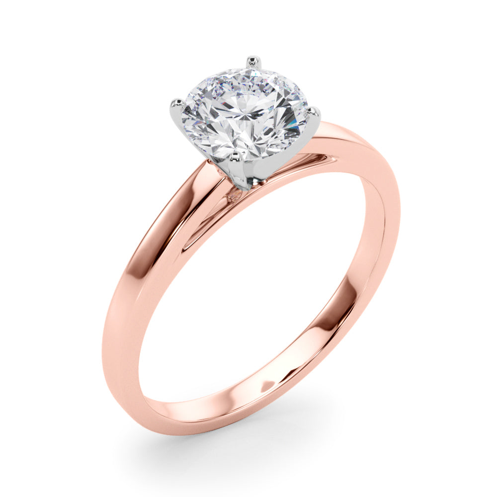 Classic Four-Prong Solitaire Engagement Ring