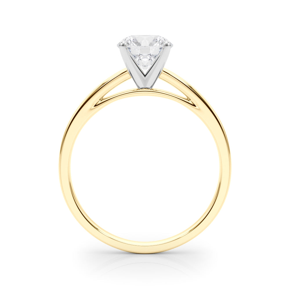 Classic Four-Prong Solitaire Engagement Ring
