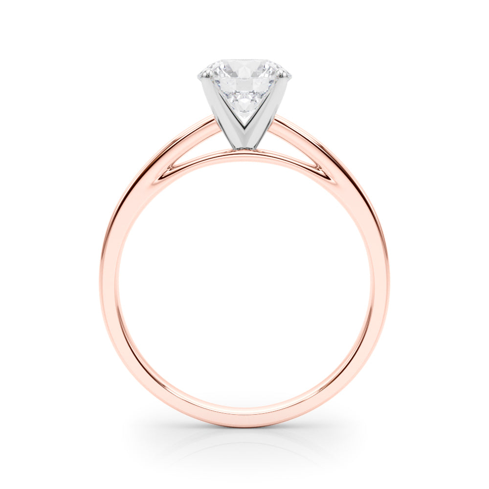 Classic Four-Prong Solitaire Engagement Ring
