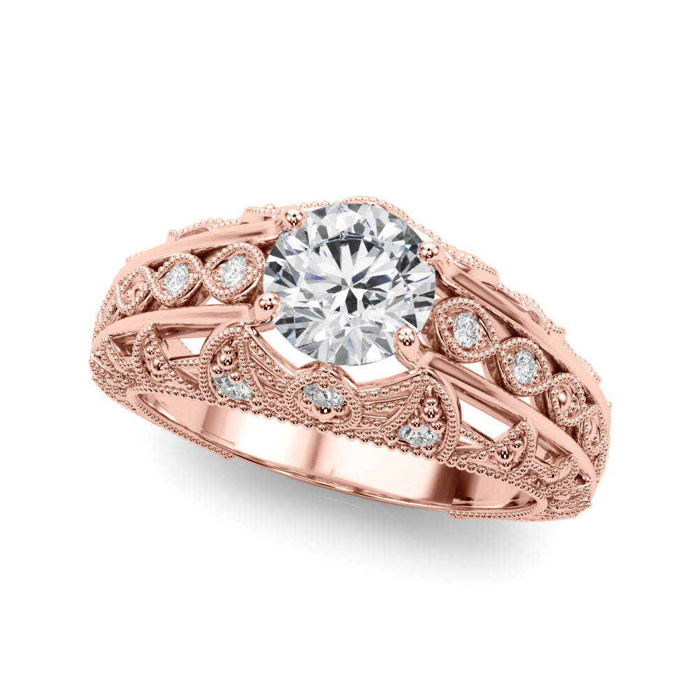 Romantic Vintage Diamond Engagement Ring (1/10 ct. tw.)