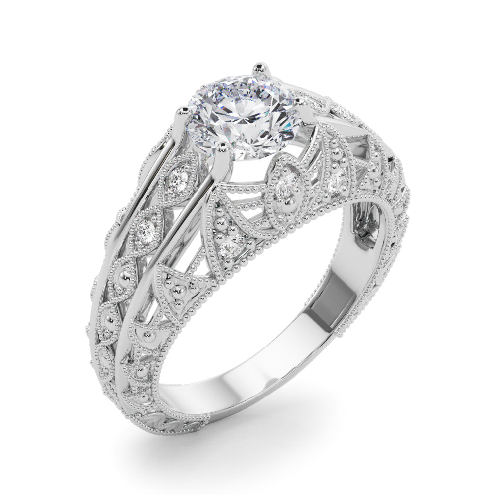 Romantic Vintage Diamond Engagement Ring (1/10 ct. tw.)