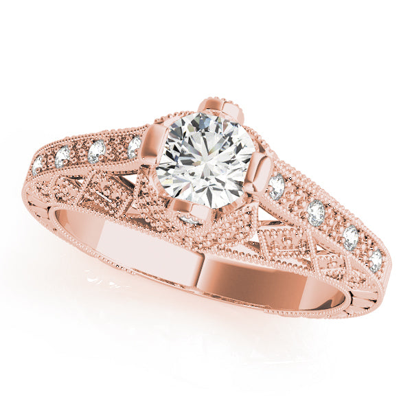 Vintage Pavé Diamond Engagement Ring (1/10 ct. tw.)