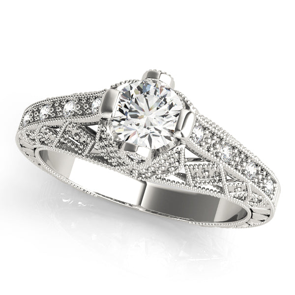 Vintage Pavé Diamond Engagement Ring (1/10 ct. tw.)