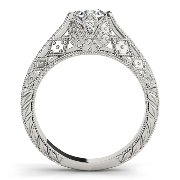 Vintage Pavé Diamond Engagement Ring (1/10 ct. tw.)