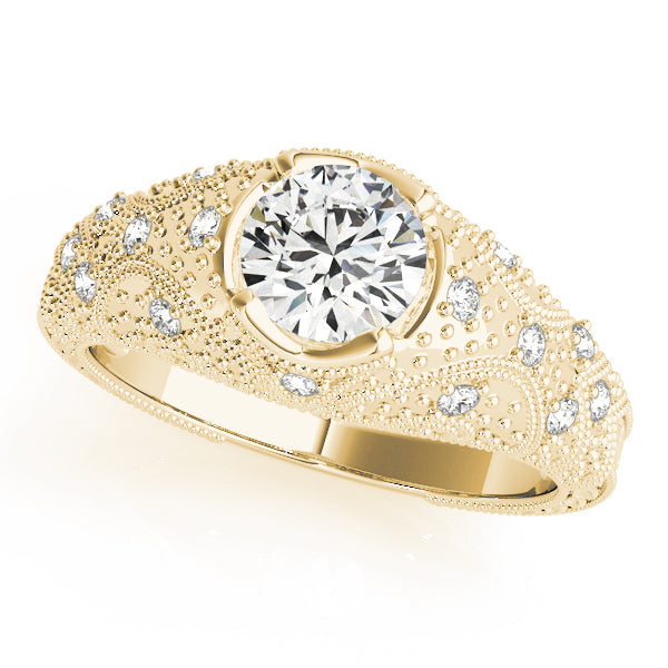 Vintage-Inspired Diamond Engagement Ring (1/6 ct. tw.)