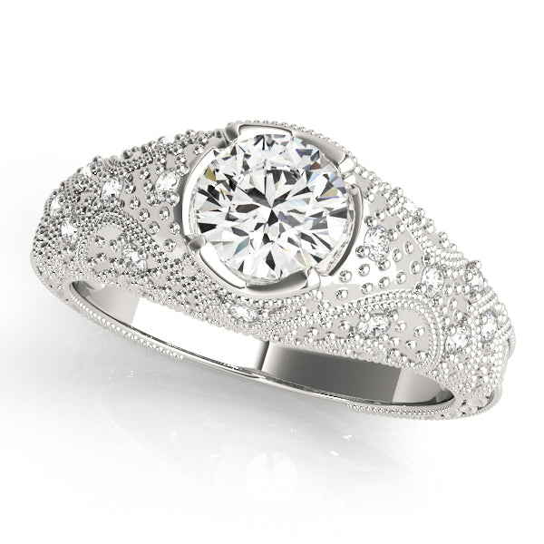 Vintage-Inspired Diamond Engagement Ring (1/6 ct. tw.)