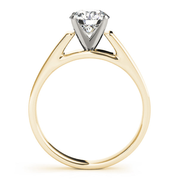 Classic Four-Prong Solitaire Diamond Engagement Ring