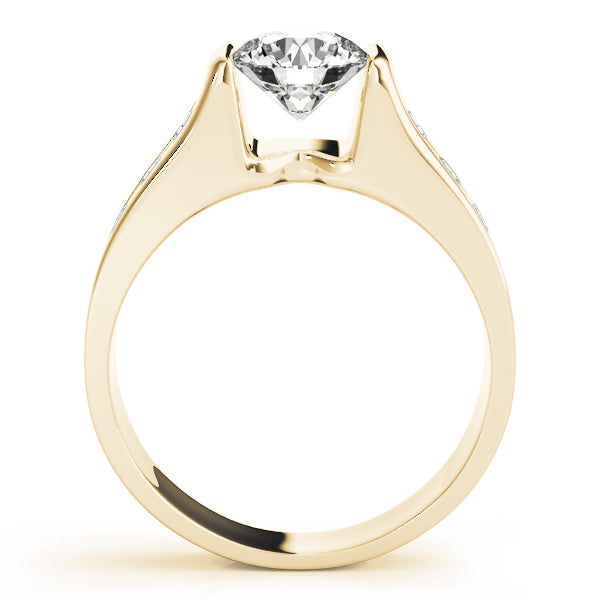 Channel-Set Diamond Engagement Ring (3/8 ct. tw.)