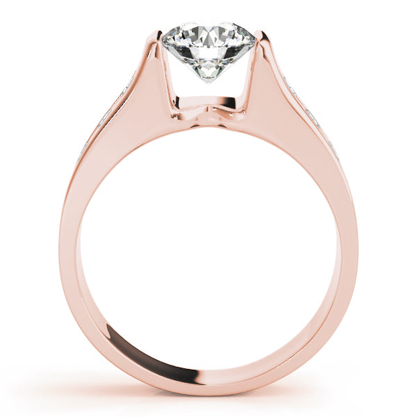 Channel-Set Diamond Engagement Ring (3/8 ct. tw.)