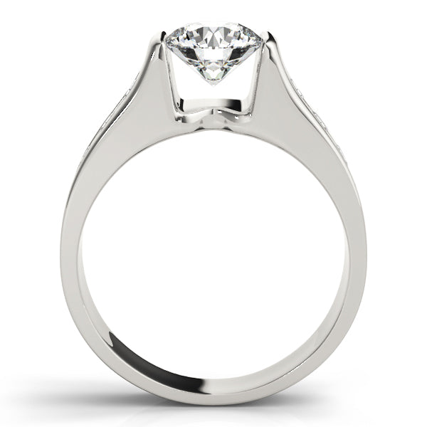 Channel-Set Diamond Engagement Ring (3/8 ct. tw.)