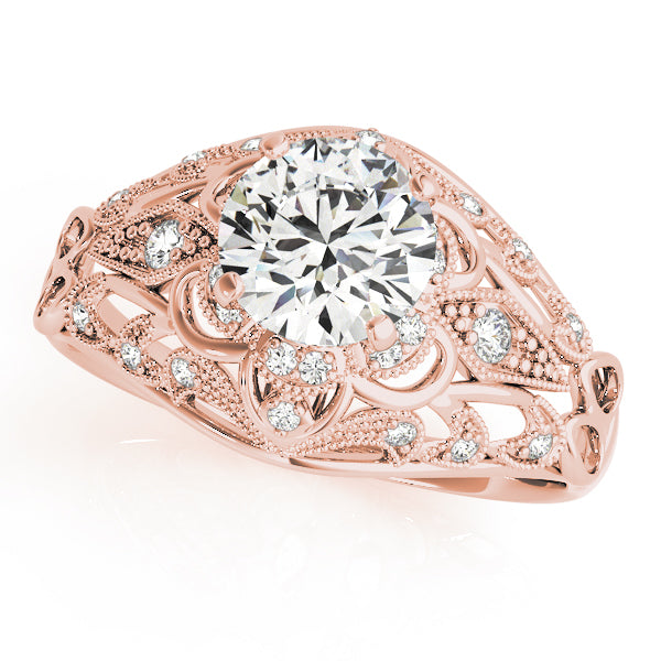 Vintage Filigree Diamond Engagement Ring (1/5 ct. tw.)