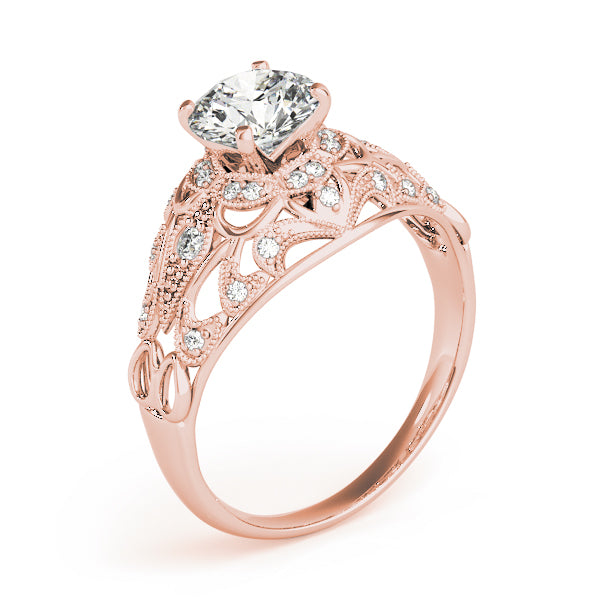 Vintage Filigree Diamond Engagement Ring (1/5 ct. tw.)