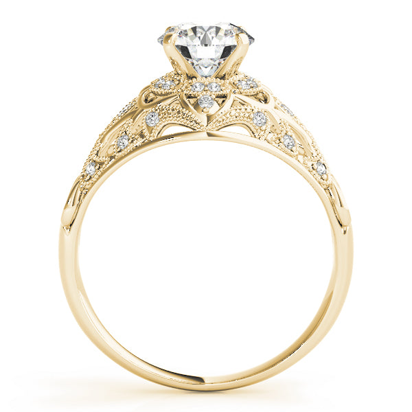 Vintage Filigree Diamond Engagement Ring (1/5 ct. tw.)