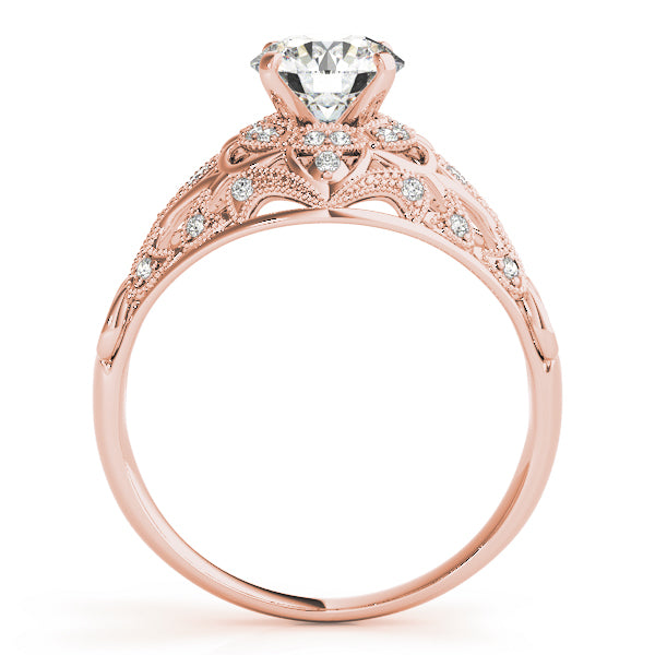 Vintage Filigree Diamond Engagement Ring (1/5 ct. tw.)