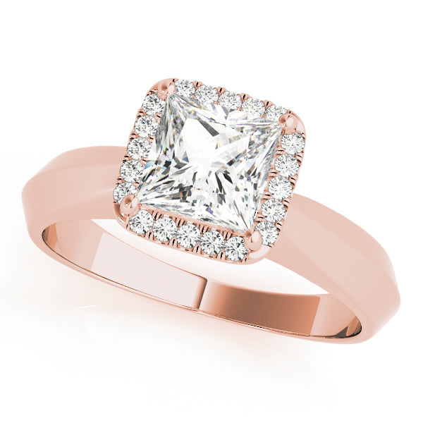 Classic Halo Diamond Engagement Ring (1/5 ct. tw.)