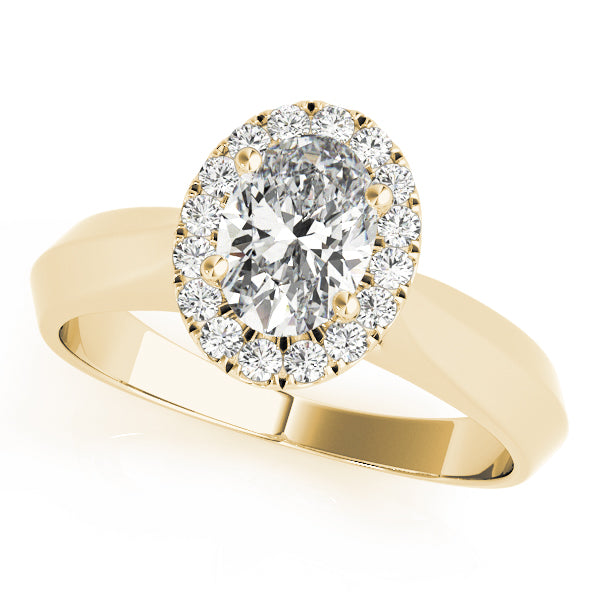 Classic Halo Diamond Engagement Ring (1/10 ct. tw.)