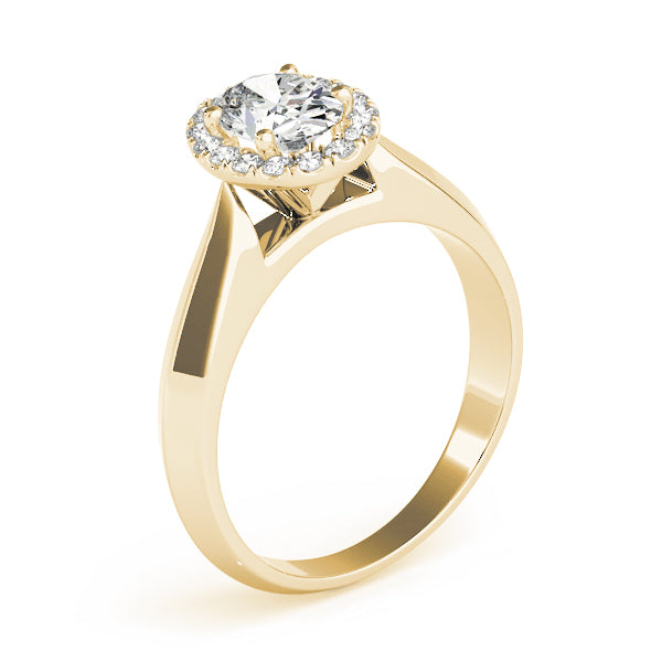 Classic Halo Diamond Engagement Ring (1/10 ct. tw.)
