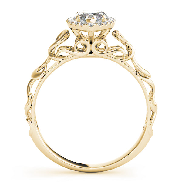 Romantic Halo Diamond Engagement Ring (1/5 ct. tw.)