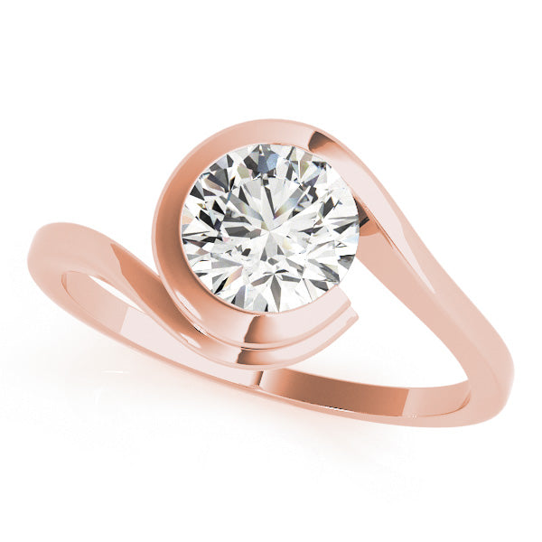 Modern Bezel Twist Solitaire Engagement Ring (2 ct. tw.)