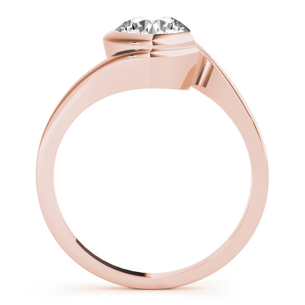 Modern Bezel Twist Solitaire Engagement Ring (2 ct. tw.)