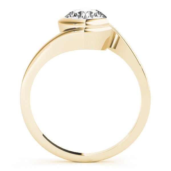 Modern Bezel Twist Solitaire Engagement Ring (2 ct. tw.)