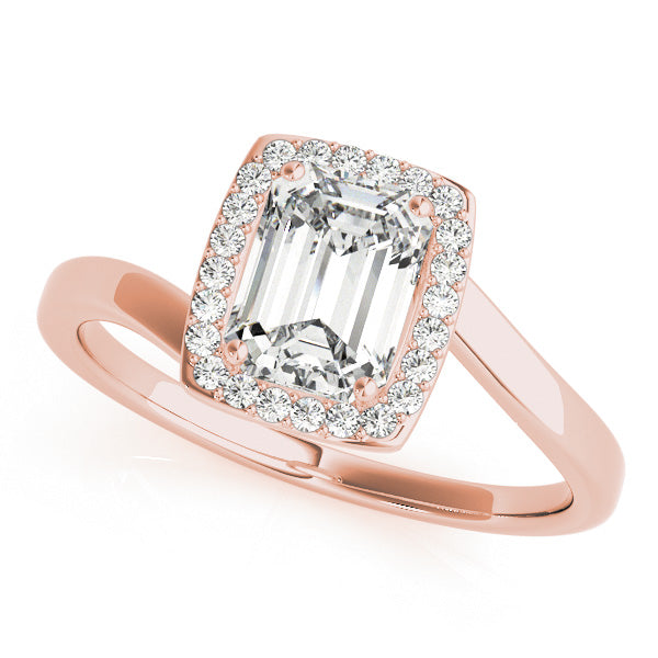 Halo Diamond Engagement Ring (1/8 ct. tw.)
