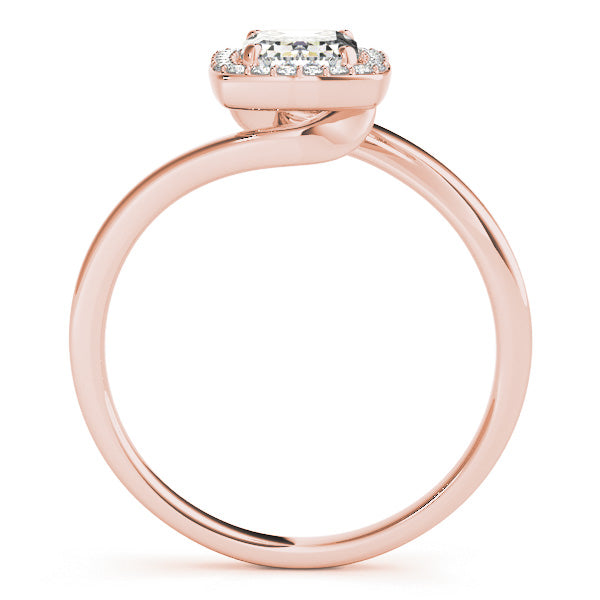 Halo Diamond Engagement Ring (1/8 ct. tw.)