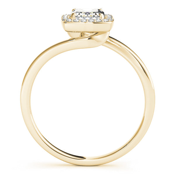 Halo Diamond Engagement Ring (1/8 ct. tw.)