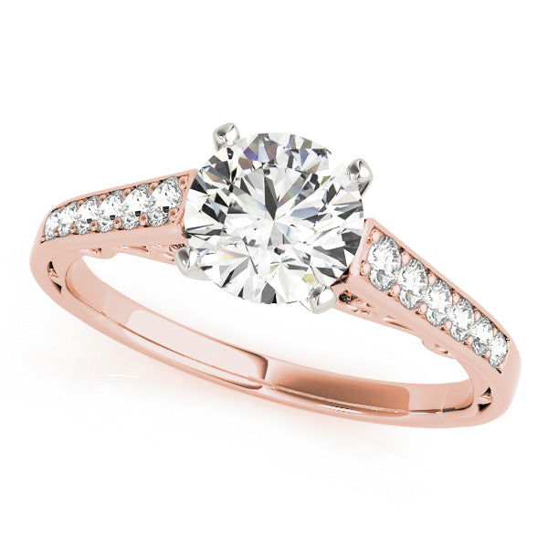 Classic Pavé Diamond Engagement Ring (1/4 ct. tw.)